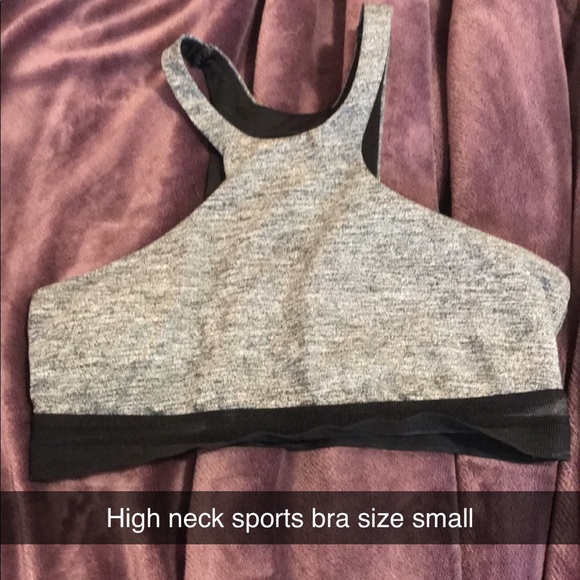 High neck sports bra - Picture 1 of 2